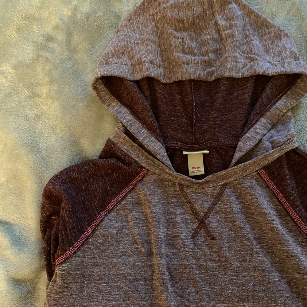 Purple hoodie